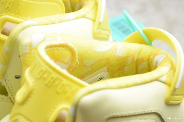 Kick Theory Yellow Jordan Retro 6 (GS) Dynamic 543390-800 Floral Air 0722